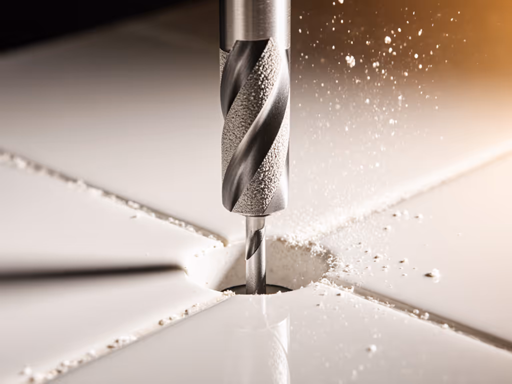 tile-drilling-technique