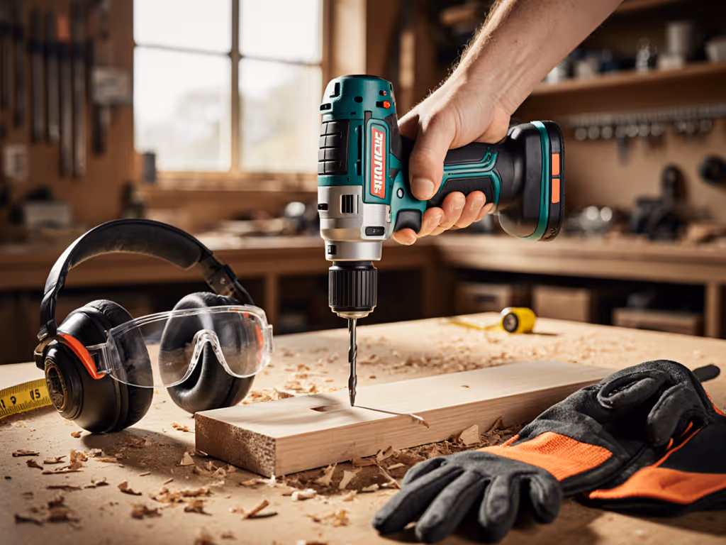 Safe Cordless Drill Operation: Critical Safety Gear & Steps