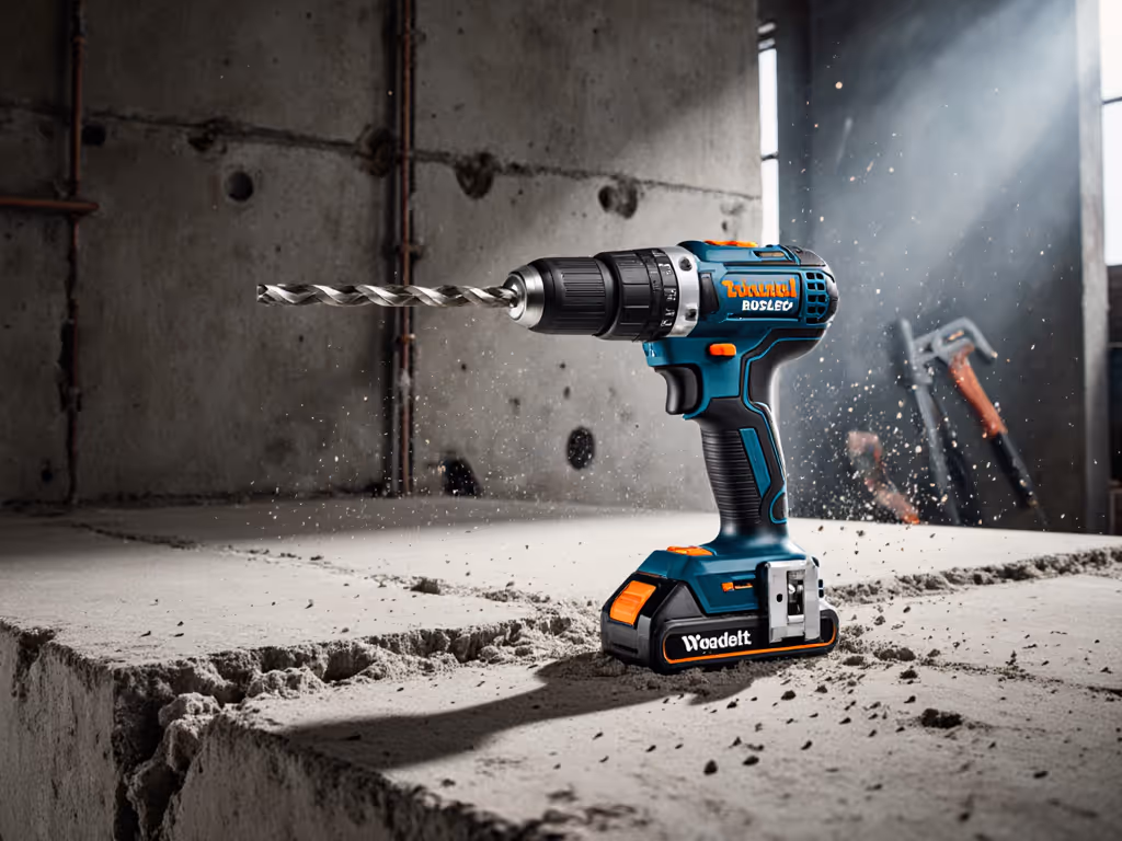 Cordless Hammer Drills Face-Off: Concrete Drilling Decoded