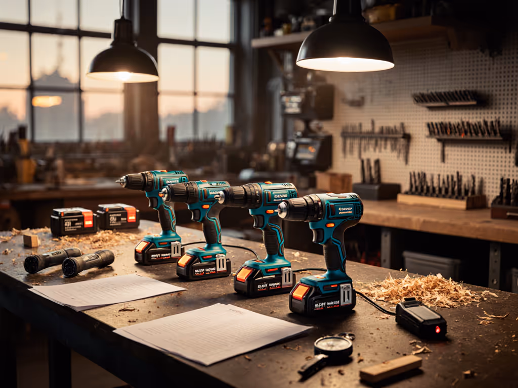 Lithium Ion Battery Comparison: Cordless Drill Runtime Benchmarks