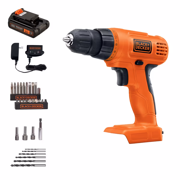 BLACK+DECKER 20V MAX POWERCONNECT Cordless Drill