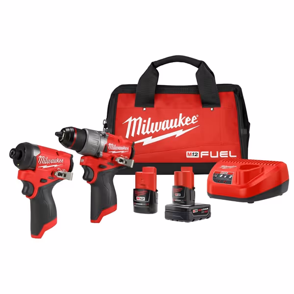 Milwaukee M12 Fuel 2-Tool Combo Kit